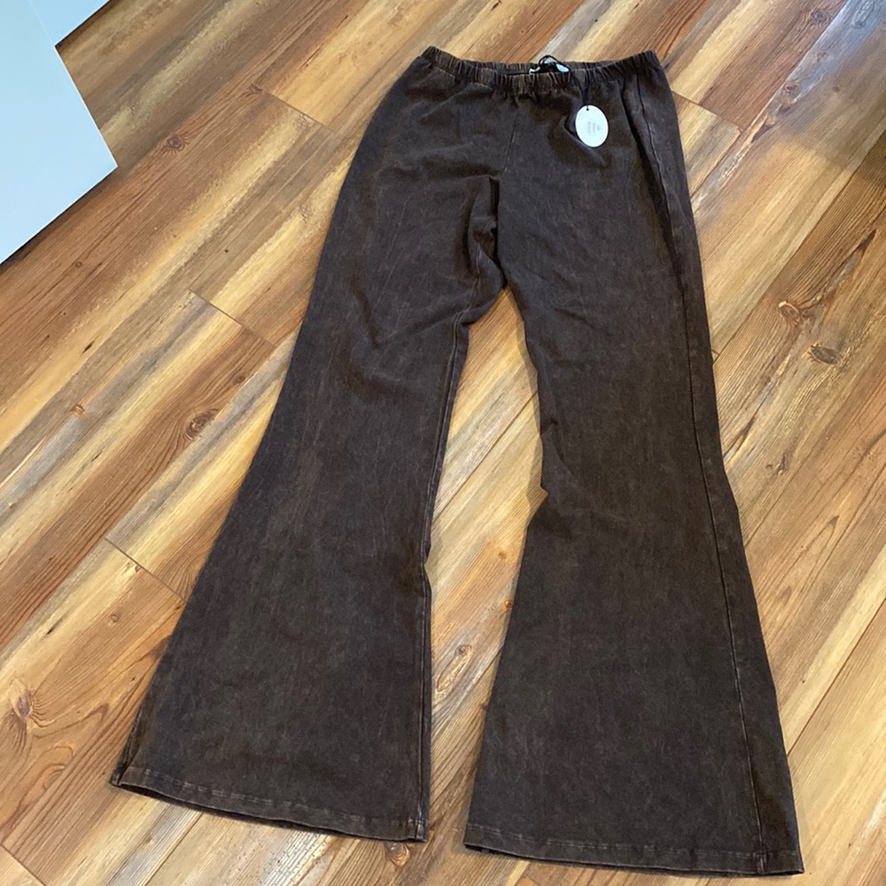 Size Large pull on pants.  NWT.  Flare legs